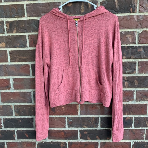 Prince & Fox Medium Pink Zip Up Jacket for Women - Picture 1 of 4